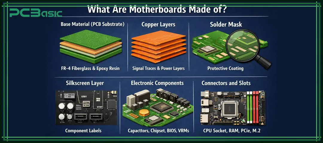 What are Motherboards Made of