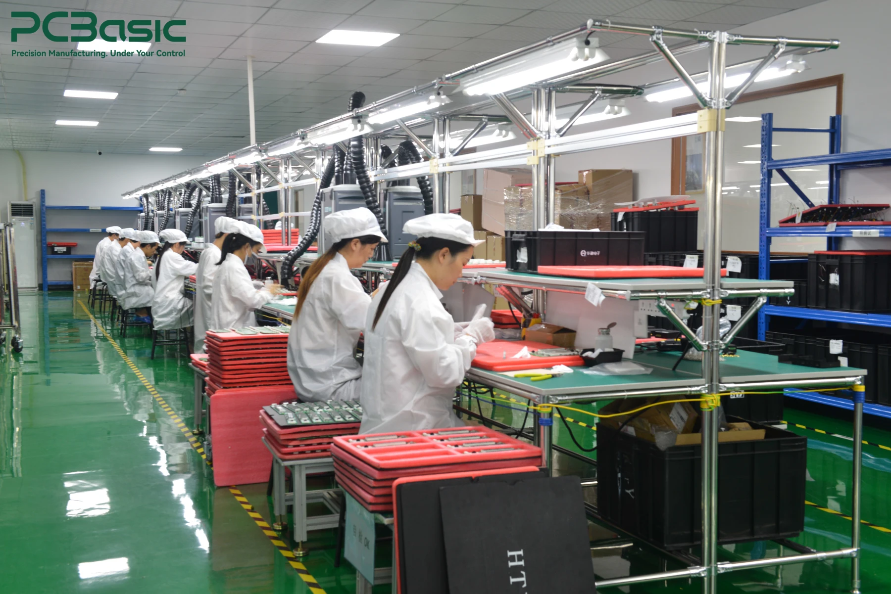 PCB and electronics product assembly line PCB and electronics product assembly line